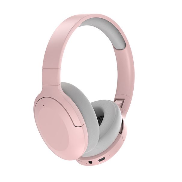 Bluetooth-Kopfhörer – Kabellos, Over-Ear, HD-Sound, integriertes Mikrofon, 8 Stunden Akkulaufzeit, leichtes, faltbares Design (Schwarz/Rosa-Grau/Beige/Grau)_voghion.com