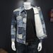 Abiti da uomo vintage per realizzare vecchi patchwork mendicanti giacca di jeans da uomo_voghion.com