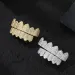 Set per la pulizia dei denti Feel Style Full CZ adatto per scatole per la pulizia dei denti superiori e inferiori in zirconia cubica neutra, confezione Hiphop_voghion.com