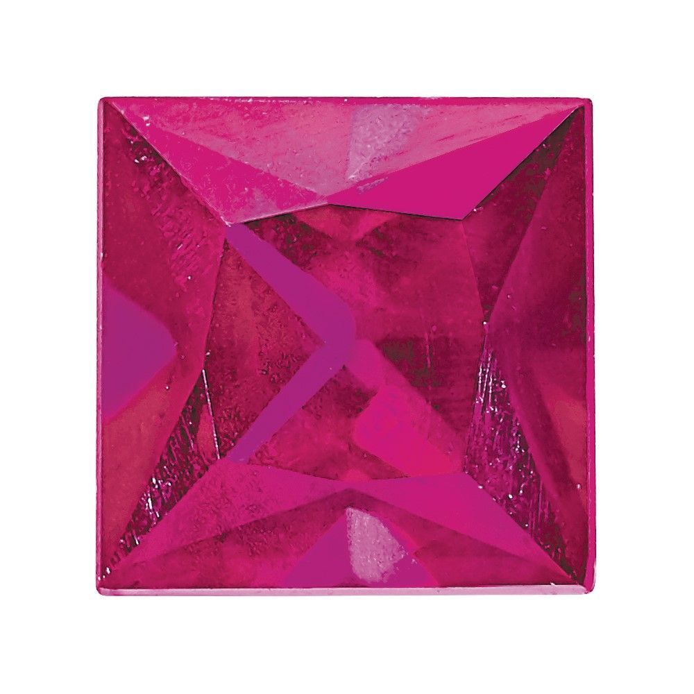 Ruby A Quality 2.25mm Princess_voghion.com