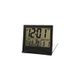 Folding desktop perpetual calendar electronic clock ultra-thin travel with date temperature alarm clock can be printed LOGO MT-033_voghion.com