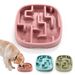 Ciotola per cibo per cani anti-soffocamento Puzzle Pet Slow Feeder di alta qualità_voghion.com