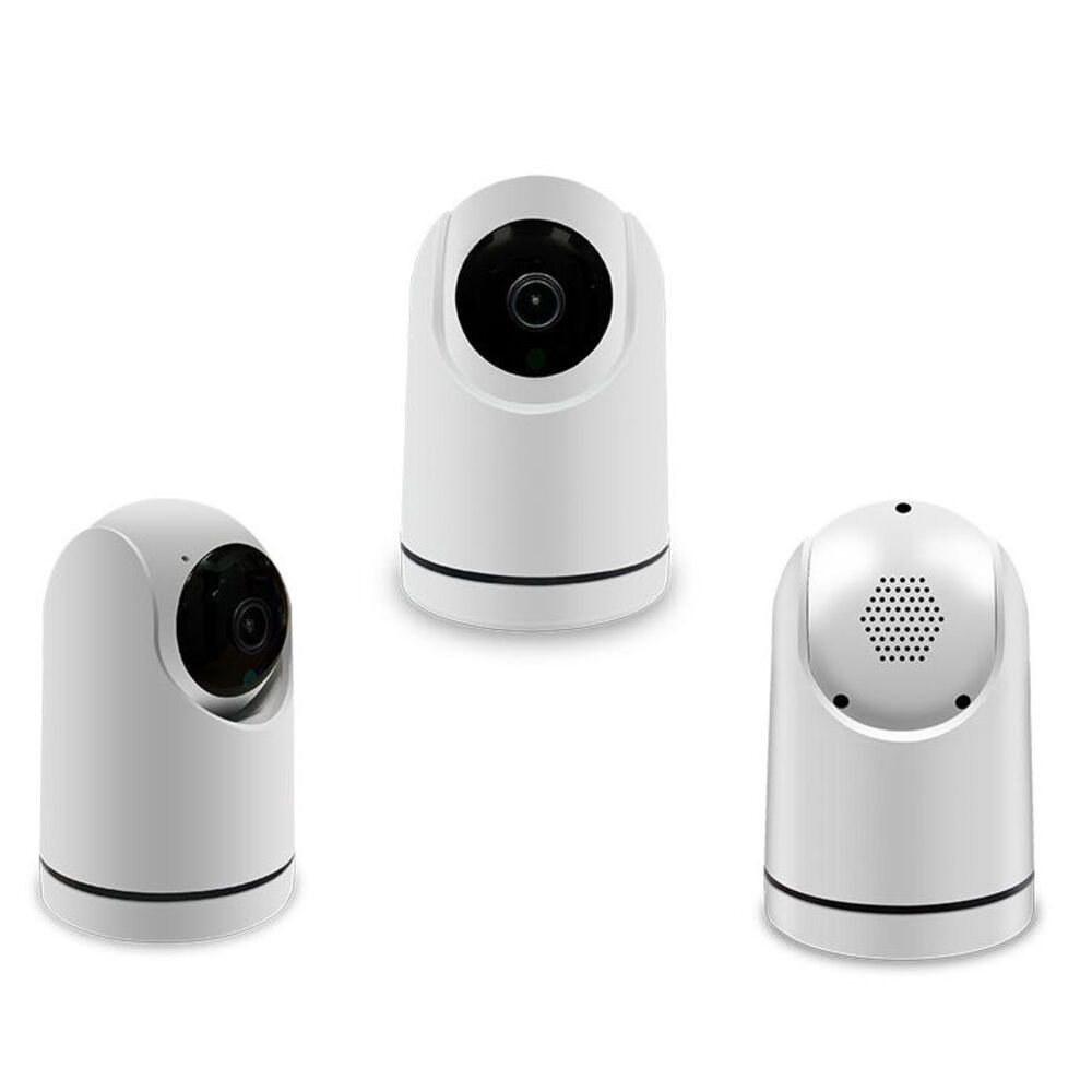 Smart Wireless PTZ Surveillance Camera 360°Panoramic Real-Time Intercom Pet Baby Monitor Battery Version_voghion.com