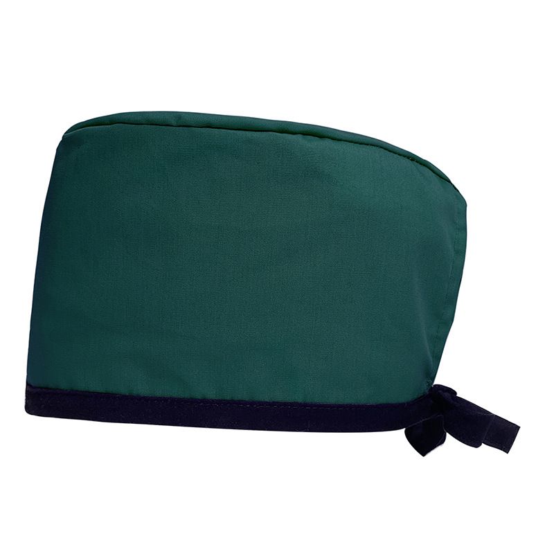 Gorro quirúrgico azul Baotou para hombre, para hospital, para enfermera, para belleza oral, cirugía plástica, taller, sombrero de trabajo para mujer_voghion.com