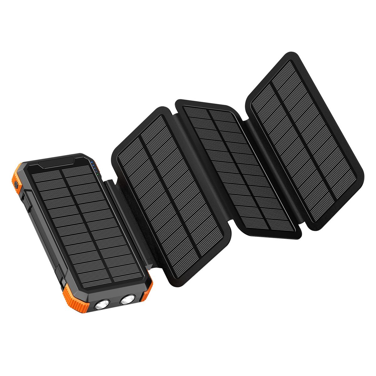 Detachable Solar Wireless Power Bank 20000mAh Hand Crank Generator With Light And Cigarette Lighter Built-in Cable_voghion.com