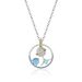 Natural Moonstone Topaz Necklace Clavicle Chain Sterling Silver Temperament New Original Design Niche Pendant Female_voghion.com