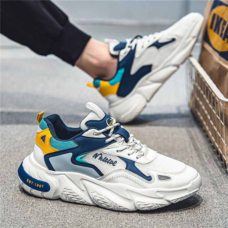 Scarpe da uomo Putian Scarpe da uomo Estate Nuove scarpe sportive per giovani Scarpe da corsa Casual Scarpe da ginnastica Internet Celebrità Scarpe da papà alla moda più vendute_voghion.com