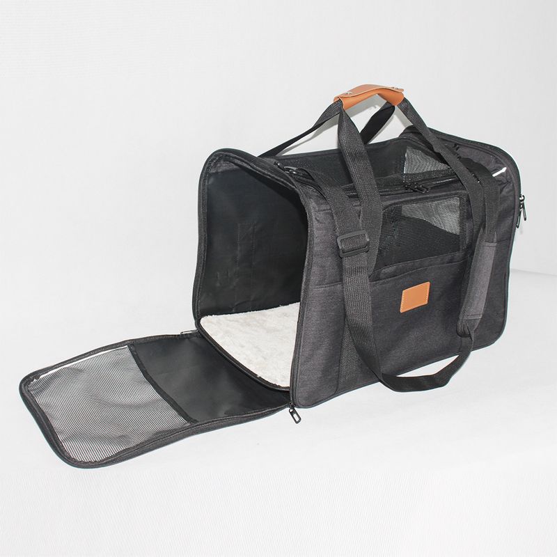 sac à bandoulière pour animaux de compagnie, sac à main pliable et respirant pour chat, sac de voyage en voiture pour animaux de compagnie_voghion.com