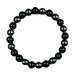 Memory Bracelet – Obsidian & Hematite Beaded Healing Jewelry, Adjustable Elastic String For Protection & Grounding_voghion.com