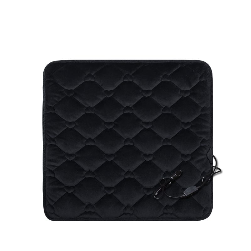 Car Cover 12V Heated Auto Front Seat Cushion Plush Heater Winter Warmer Control Electric Heating Protector Pad_voghion.com