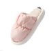 Detachable Cotton Women, Machine Washed Autumn Winter 2025, New Indoor Home Anti Slip And Warm Plush Slippers For Men_voghion.com
