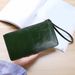 Kjiuyou Simple Women Hand-held Wallet Wide Applications Fadeless Pure Color Coin Purse for Daily Life_voghion.com