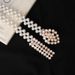 fashionable and elegant pearl waist chain Internet popular inlaid rhinestone dress decorative belt women's belt batch_voghion.com