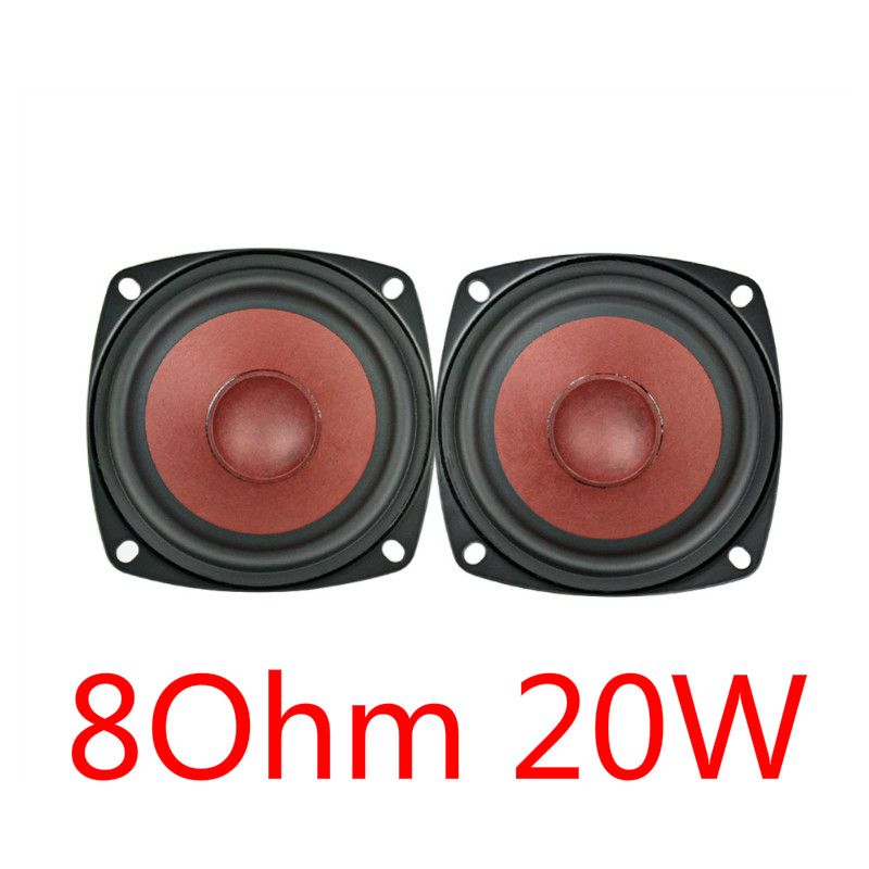 AIYIMA 2PC 3-tolline 20W täisulatusega minikõlar 4Ohm/8Ohm HiFi kõlar teleri, arvuti, lauaarvuti, Bluetoothi ja heli jaoks_voghion.com