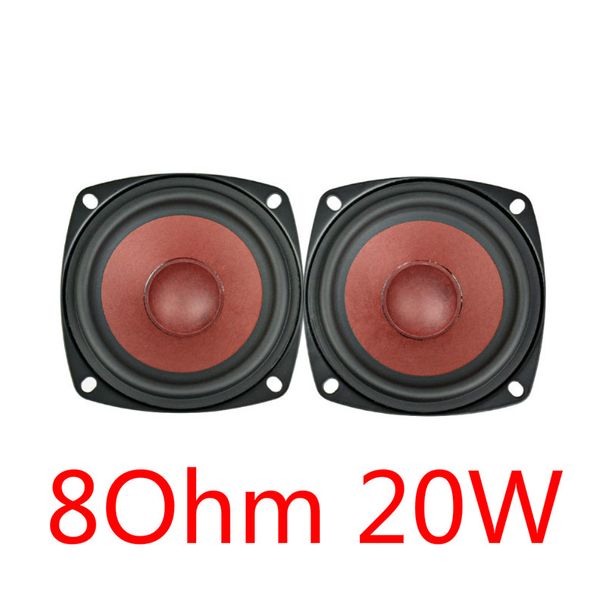 AIYIMA 2PC 3-tolline 20W täisulatusega minikõlar 4Ohm/8Ohm HiFi kõlar teleri, arvuti, lauaarvuti, Bluetoothi ja heli jaoks_voghion.com