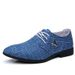 Atmungsaktive Herren-Schuhe aus Leinen-Canvas – Klassische Loafer mit spitzer Zehenpartie für Business und Freizeit – Leichte und bequeme Sneaker mit niedrigem Schaft_voghion.com