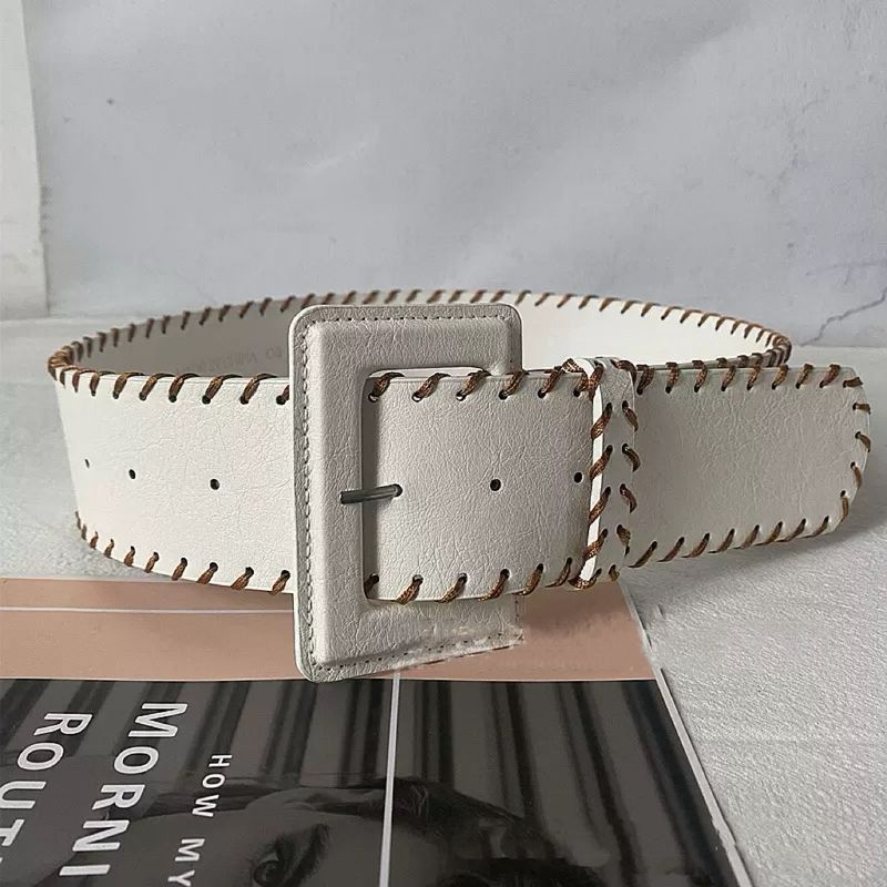 Retro Fashionable Niche Design Old Qian Feng Wide Belt_voghion.com