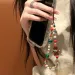 Peperkoekenmannetje Kerstboom Mobiele telefoonketting Hangend touw Liefdeshart Kralenketting Polsketting Hangende camerahanger_voghion.com