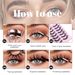 False Eyelashes One Piece False Eyelashes Hard Stem Little Devil Eyelashes Natural Thick Curled Eyelashes_voghion.com