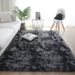 Modern Shaggy Tie-Dye Rug – Soft Fluffy Rectangular Carpet For Living Room, Bedside & Photo Studio – Machine Washable – Boho Chic_voghion.com