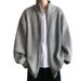 Men's Winter Sweater Coat Retro Casual Stand Collar Thick Knit Cardigan Warm Wool Jacket_voghion.com