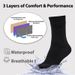 Outdoor Hiking Adventure Water-Resistant Ski Breathable Waterproof Sports Socks_voghion.com