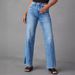 jeans divisi donna vita alta moda jeans dritti elasticizzati divisi_voghion.com
