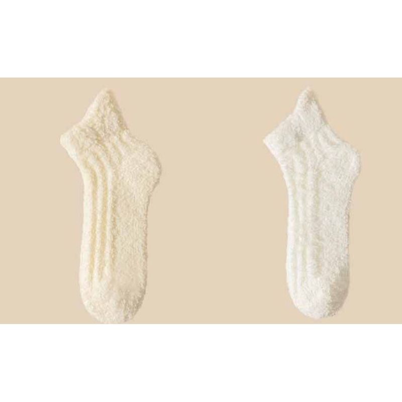 Pluche sokken, modieus, comfortabel, dik, warm en koudebestendig_voghion.com