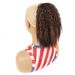 wig ponytail female short hair chemical fiber corn perm drawstring ponytail foreign trade drawstring fluffy curly ponytail_voghion.com