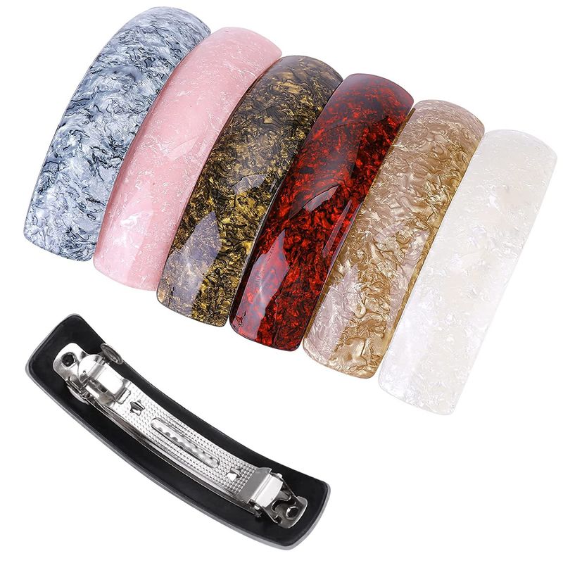 Spring Clip Half Ponytail Hairpin Hair Accessories Creative All Match Hairpin Pointed Clip Single Clip_voghion.com