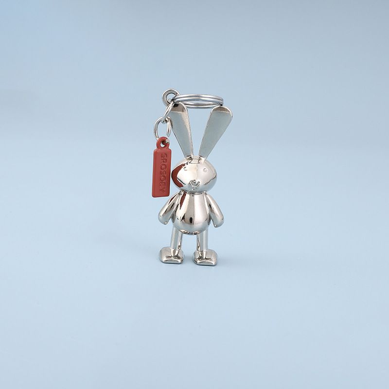 Bilnyckelring Metall Galvaniserad Kaninhänge_voghion.com