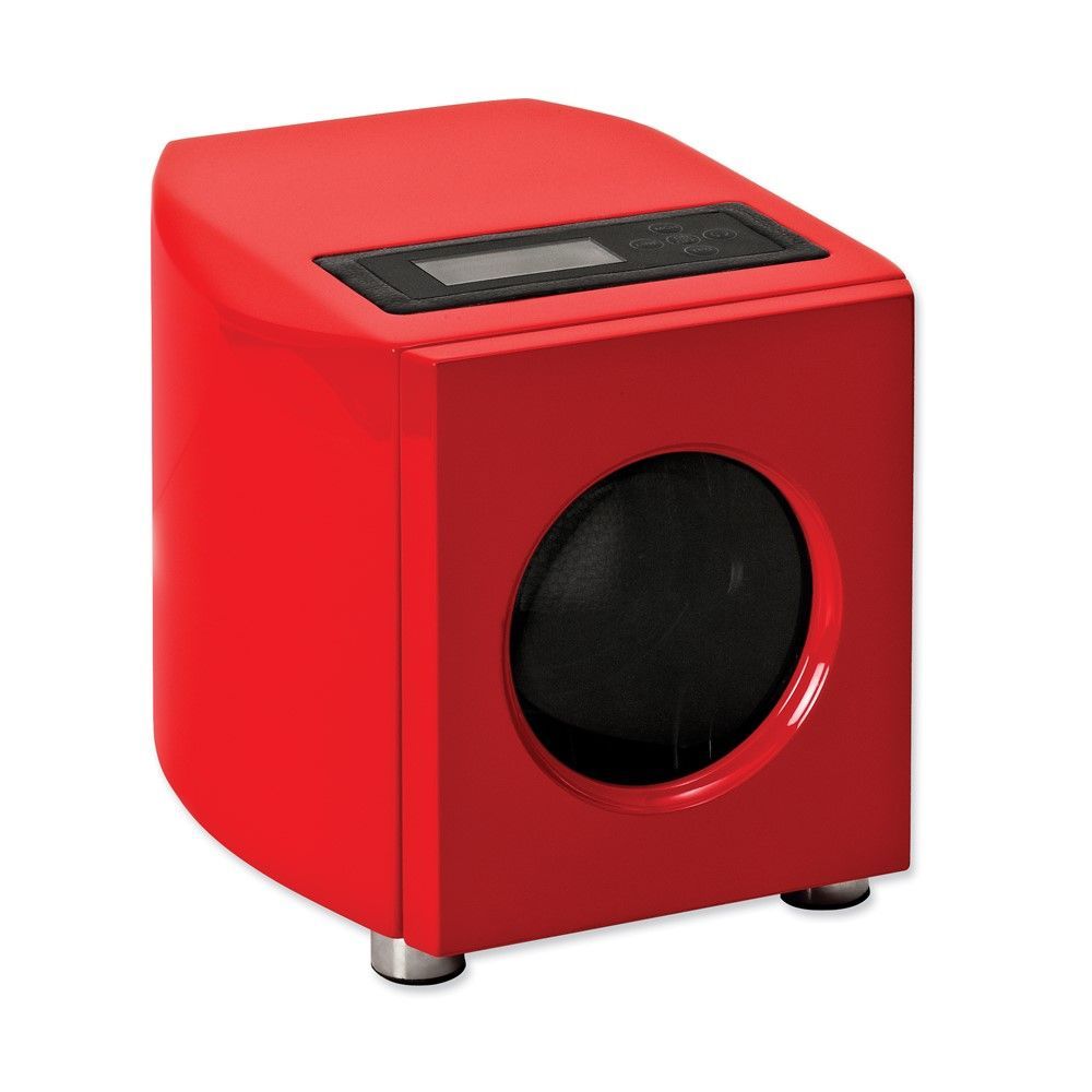 Rotations Red Piano Finish Single Watch Winder_voghion.com