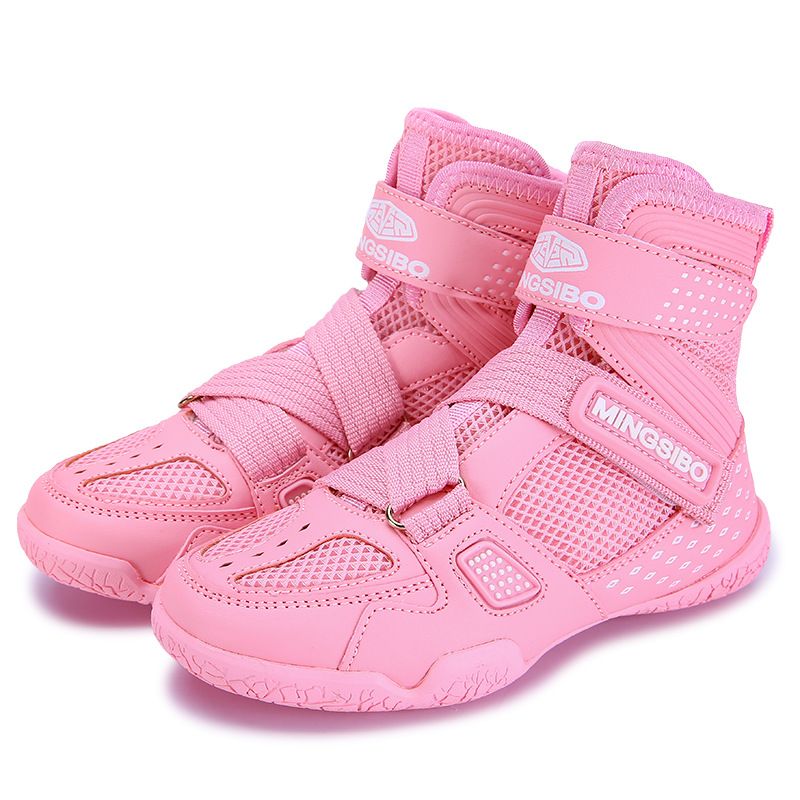 Sapatos unissex para homens e mulheres, sapatos de boxe, treinamento, luta livre, agachamento, respirável, resistente ao desgaste, antiderrapante, leve, luta, sandália, sapatos de treinamento_voghion.com