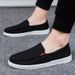 Summer New Casual Board Breathable, Lightweight, Versatile Men's Canvas Old Beijing Cloth Shoes, Size 45 Shoes_voghion.com