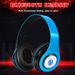 Bluetooth Rechargeable Headset Earphone Wireless Folding MIC Over-Ear Headphone_voghion.com