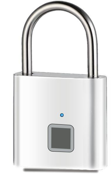 Pažangi lauko pirštų atspaudų maža mini intelektuali elektroninė spynos galvutės durų apsaugos nuo vagystės slaptažodžio spyna_voghion.com