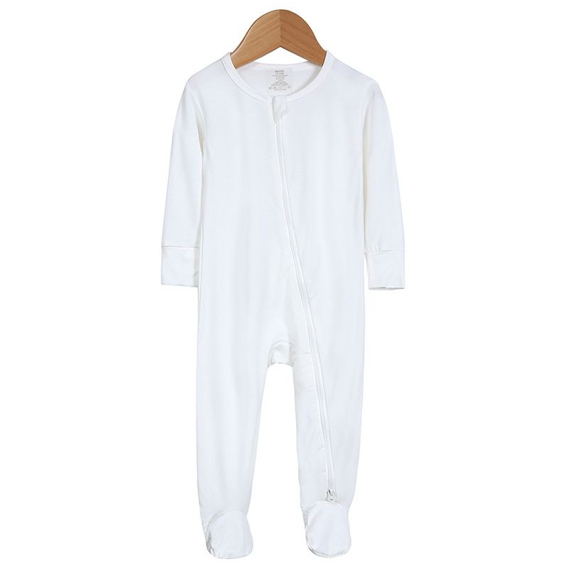 ​​"Kids Tales Bamboo Fiber Baby Bodysuit - Soft & Breathable Long Sleeve Romper For Newborns (0-12M) - Unisex Organic Infant Clothes"​​_voghion.com
