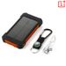 OnePlus200000 MAh Solar-Powerbank, Große Kapazität, Tragbare, Schnelle Aufladung, Externe Batterie, Silizium Solar Panel Für_voghion.com