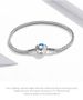 Heart-Shaped Moonstone Basic Bracelet ,925 Sterling Silver Bracelet For Women, Compatible With Most Charm Beads_voghion.com