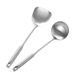 Thickened Stainless Steel And Utensil Set Chef's Special Stirring Spoon Spatula Cooking Soup Shell Daily Kitchen Use_voghion.com