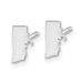 14KW Rhode Island State Earrings_voghion.com