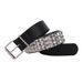HOT Zwarte Mode Strass Klinknagel Mannen & Vrouwen Studded Riem Punk Met Pin Gesp Gratis Verzending_voghion.com