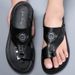 Lässige Flip-Flops für Herren, rutschfeste Sommersandalen für den Außenbereich mit doppeltem Verwendungszweck, Hausschuhe aus ultrafeinem Sperrholz, Sandalen und Sandalen für Herren_voghion.com