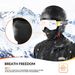 ROCKBROS Sturmhaube Passamontagna invernale Maschera Motorrad Fahrrad Winddicht Sci caldo_voghion.com