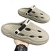 Cave Shoes For Men, Summer Fashion, Outerwear, With A Sense Of Stepping On Poop, Sports Slippers, Casual And_voghion.com