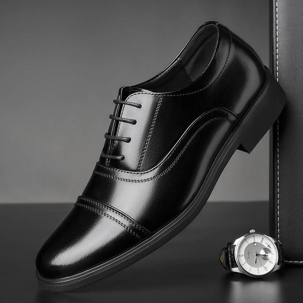Chaussures de sécurité creuses en cuir à trois articulations et bout carré pour homme, nouvelle collection printemps 2025, 002_voghion.com