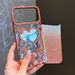 Heart Make Up Mirror Cover Funda Max Shining Dias Cases For Iphone 17 Pro Gradient Color Soft Case_voghion.com