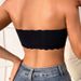 Women's Intimates Popular Summer Seamless Wave Pattern Tube Top Bra_voghion.com