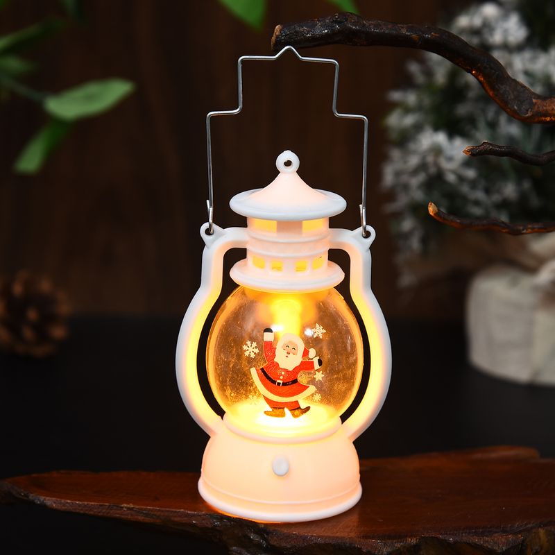 Weihnachtsdekoration Nachtlicht Tragbares Öllicht LED Elektronisches Kerzenlicht Weihnachtsbaumszene, Anordnung_voghion.com