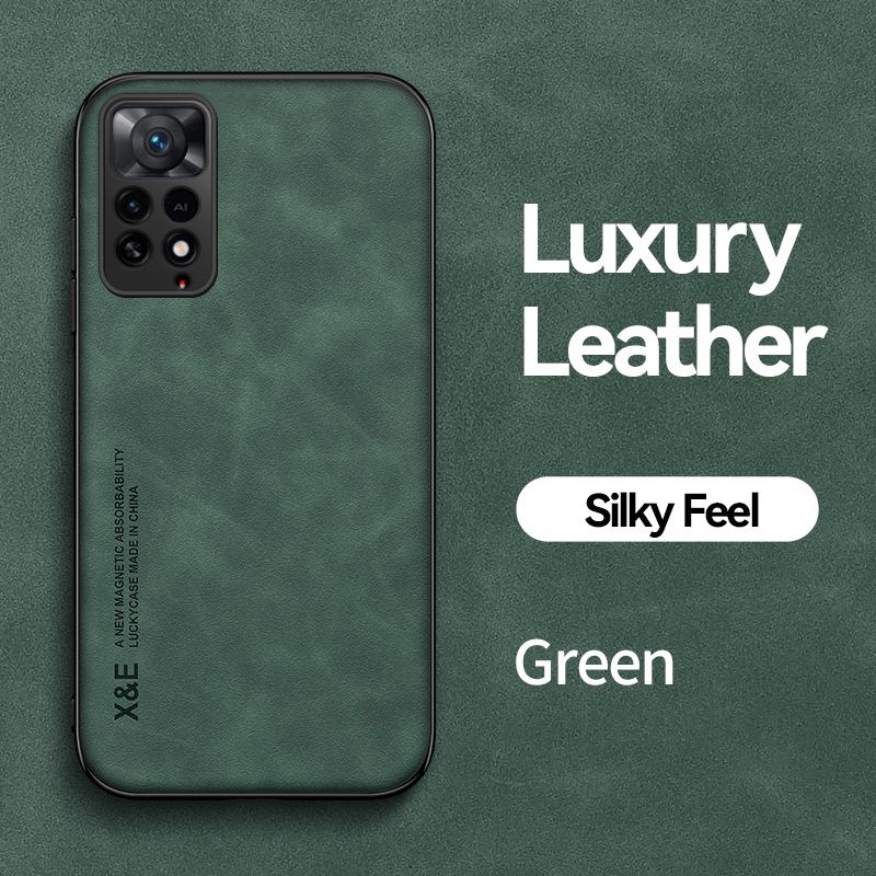 Custodia in pelle retrò di lusso per Xiaomi Redmi Note 11 Pro 11S 10S 10 11T Pro 9 9s K50 K40 K30 10C Cornice morbida in silicone per telefono_voghion.com